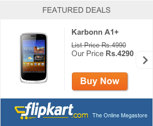 Karbon A1+ Mobile in Low Rate Rs.4290/-